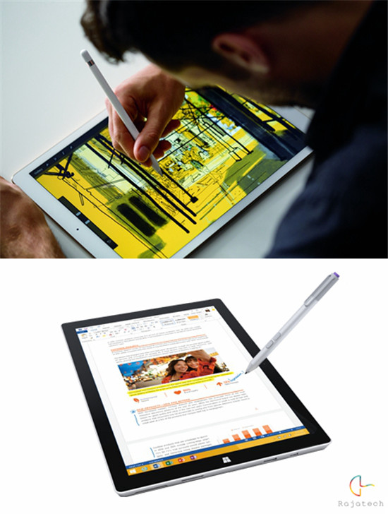 全面抄襲or超越？iPad Pro對比Surface Pro 3