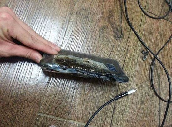 三星Note 7充電首炸！山寨充電器很危險