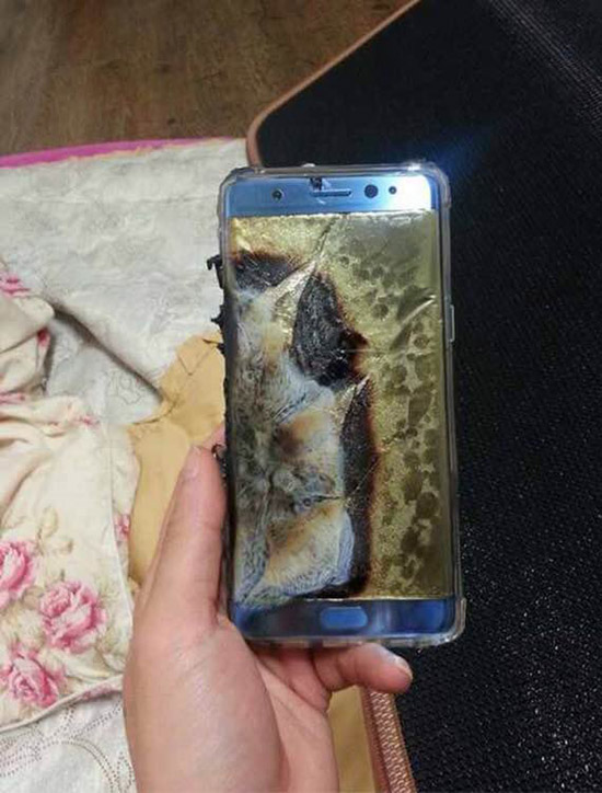 三星Note 7充電首炸！山寨充電器很危險